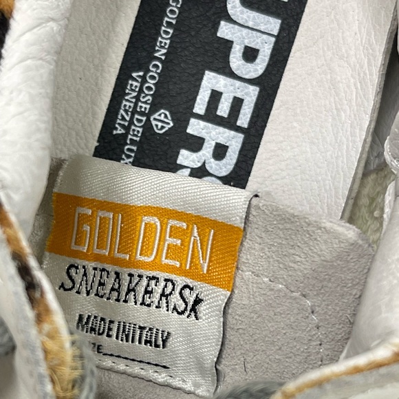 Golden Goose Leopard and Gray Women's Sneakers. Size: 38 - Picture 11 of 12